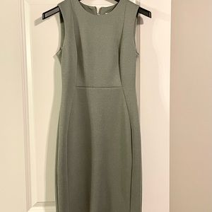 COPY - Gray Scuba Calvin Klein Dress